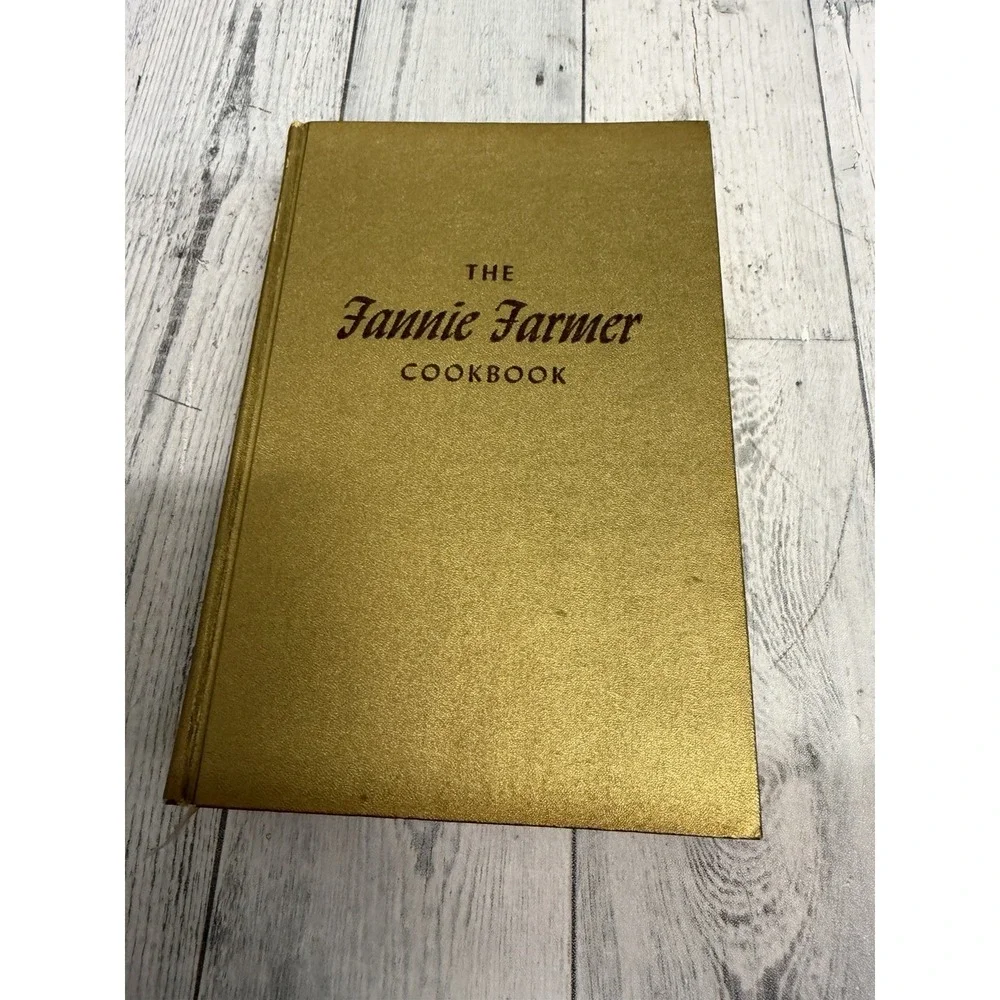 The Fannie Farmer Recipe Cookbook revised by Wilma Lord Perkins 1965 HC Vintage